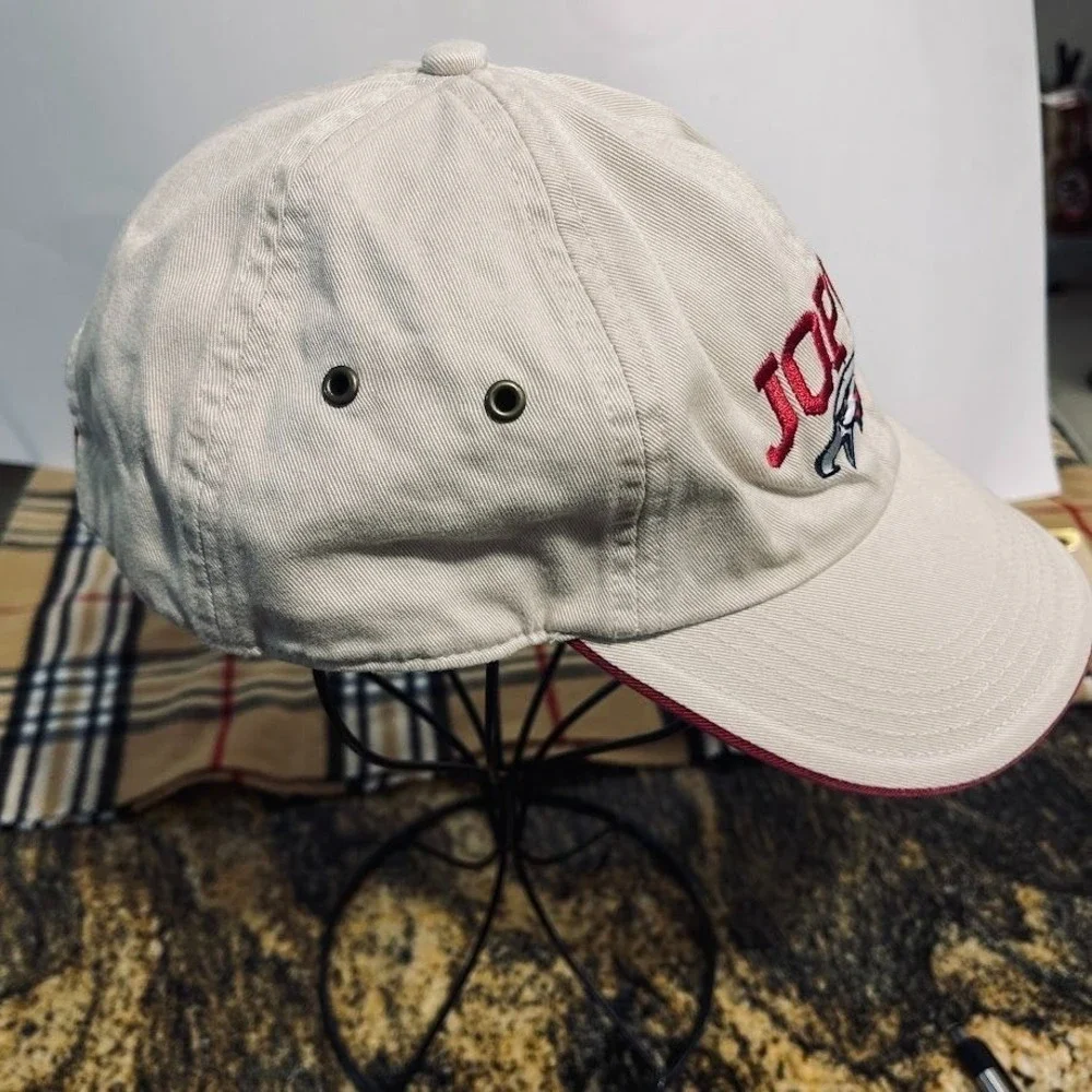 Joplin Eagles Baseball Cap Beige Embroidered Adjustable Strapback Richardson Sty